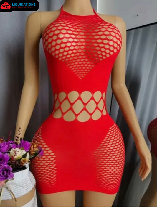 Girls on Girls Mesh Dress