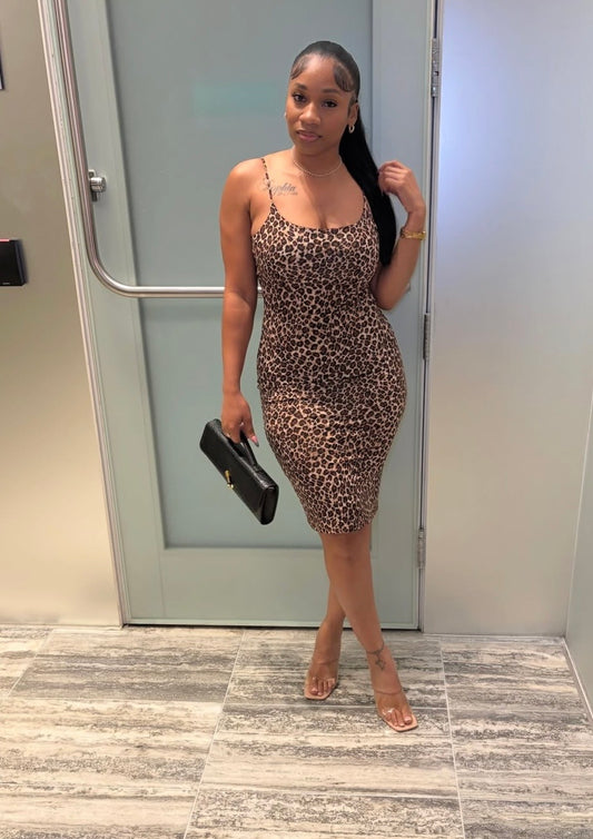 Leopard Midi Dress