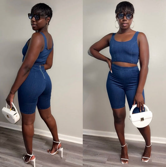 Grown Woman Denim Set