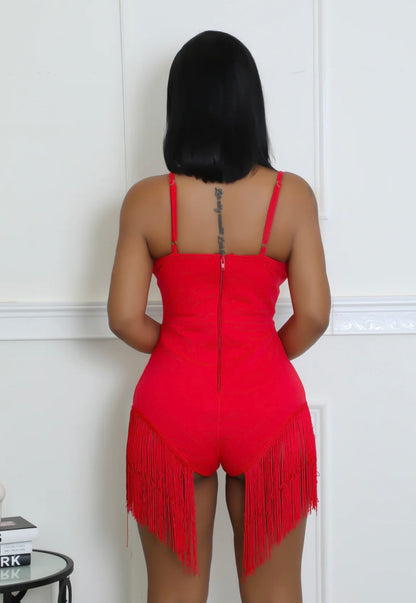 Cow Girl Romper