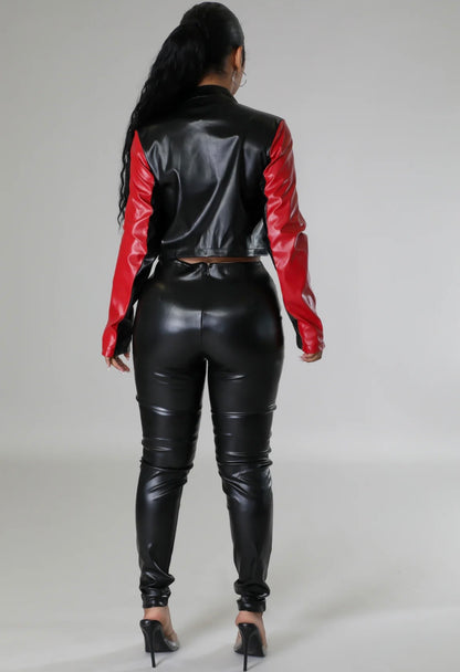Biker Jacket Set