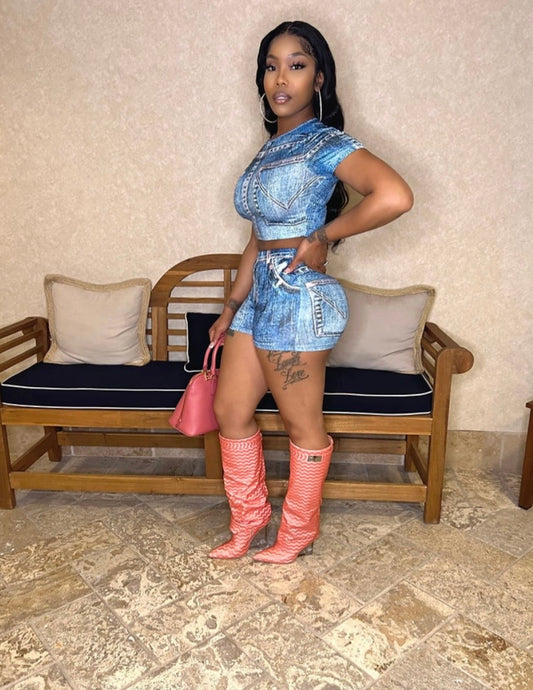 Hot Denim Set